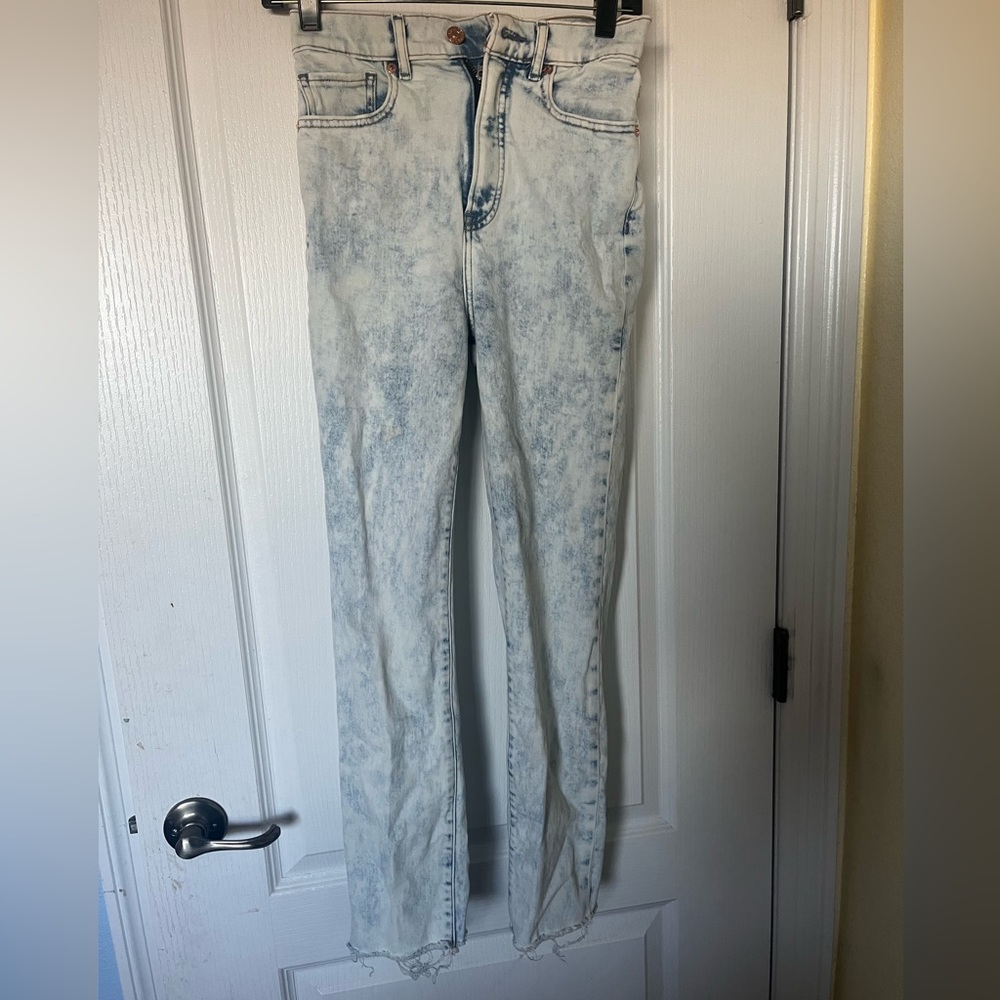 Express Skinny Jeans Light Wash